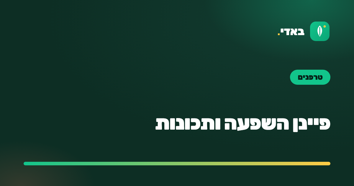 פיינן השפעה ותכונות