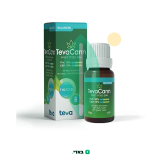 שמן טבעקאן (TevaCann Oil) – היבריד T10/C10
